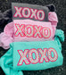 (CREW) XOXO Multi Color Leopard Sweatshirt - RTS